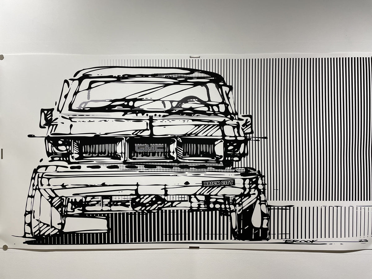 73 GMC — artwork by Brook Banham