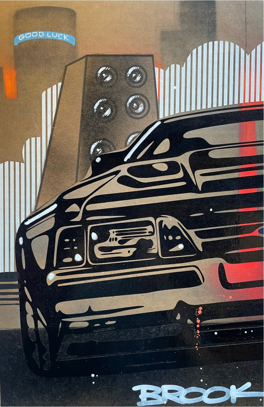 Fox Body 1 — original artwork by Brook Banham
