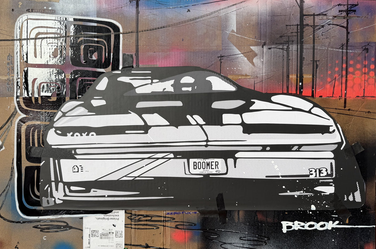 Ghostly 1 — original artwork by Brook Banham