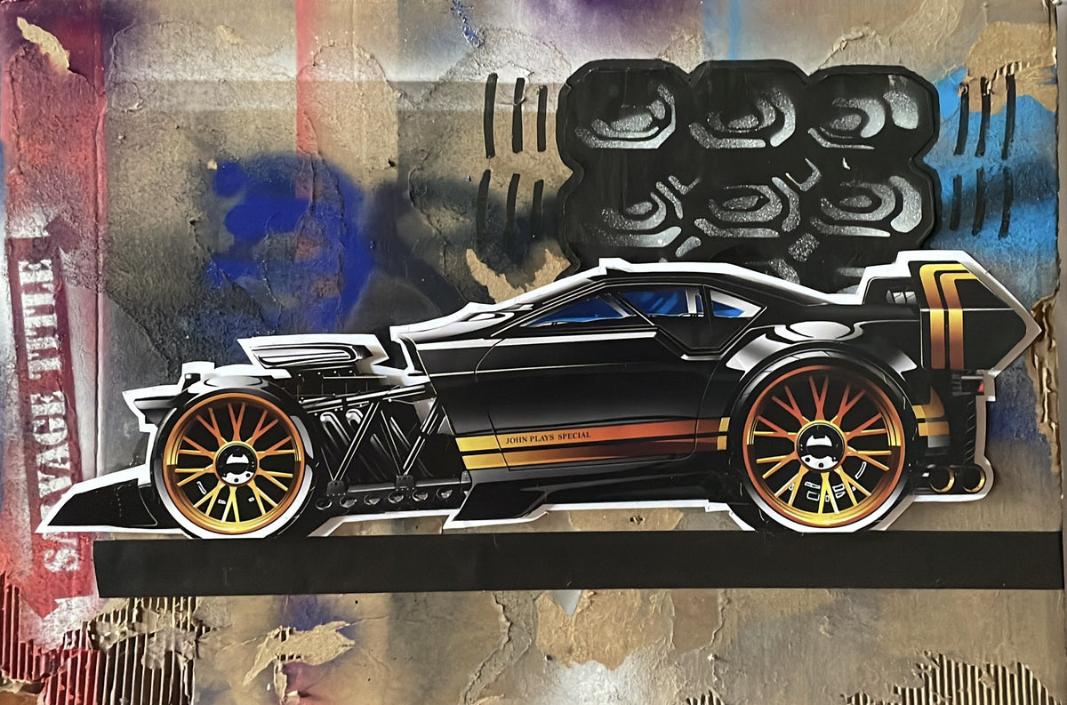 Salvage Title — original artwork by Brook Banham